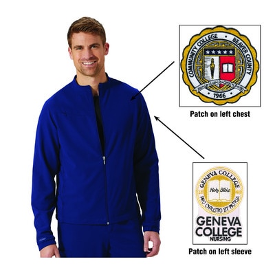 Unisex Zip Jacket Nur-Geneva 2Patches_501