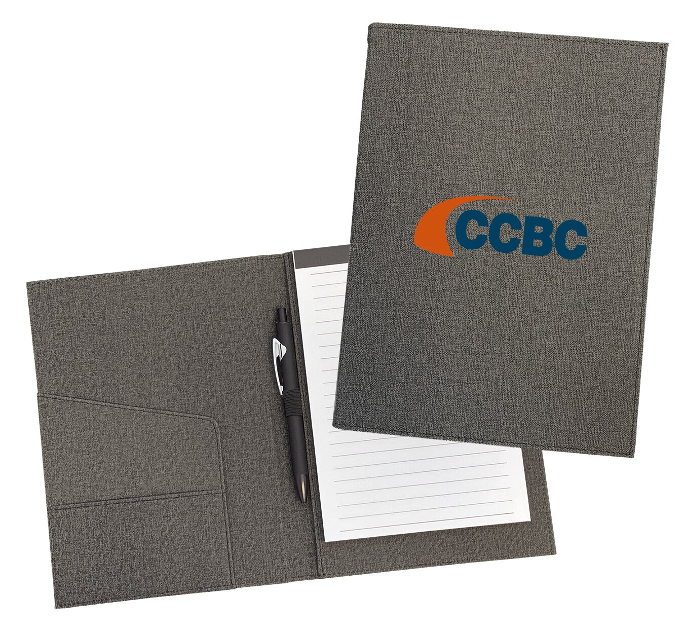 Imprinted Padfolio with Notepad