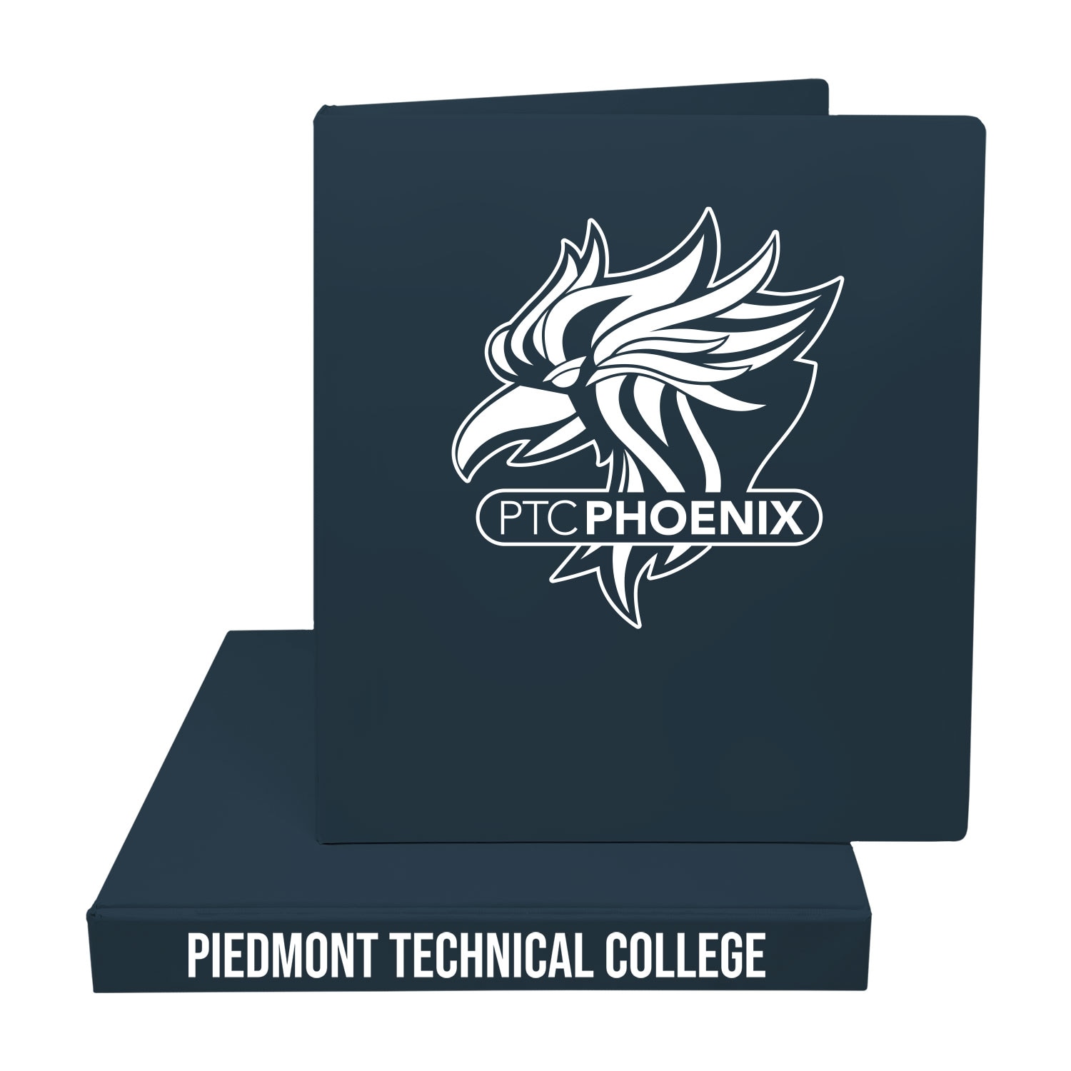 1" Imprinted Binder Mascot