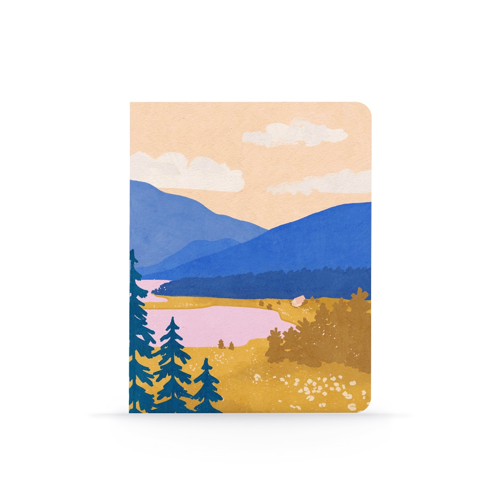 Denik Mountain Magesty Layflat Notebook