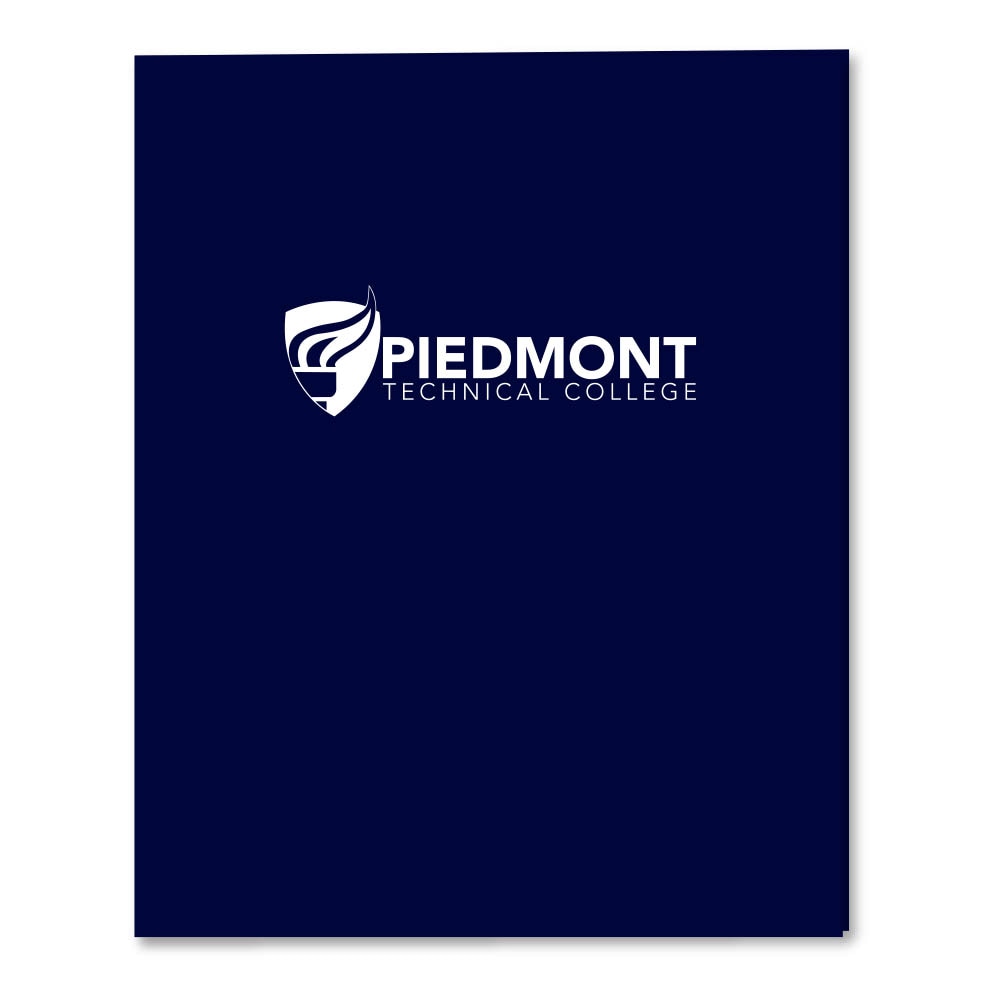 Roaring Twin Pocket Laminated Foil Portfolio 11 x 8.36