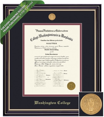 Framing Success 20 x 16 Prestige Gold Medallion Bachelors Diploma Frame