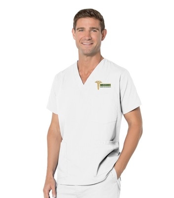 Norfolk State Men's Landau 5-Pocket Scrub Top