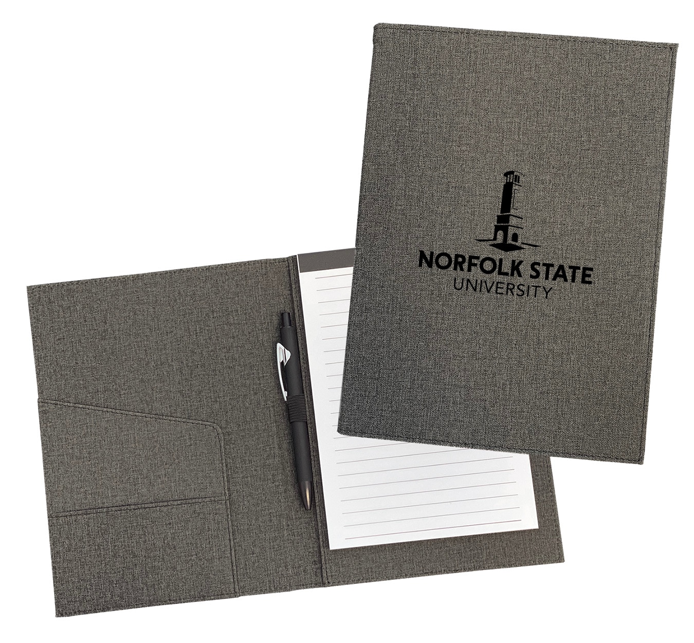 Imprinted Padfolio with Notepad