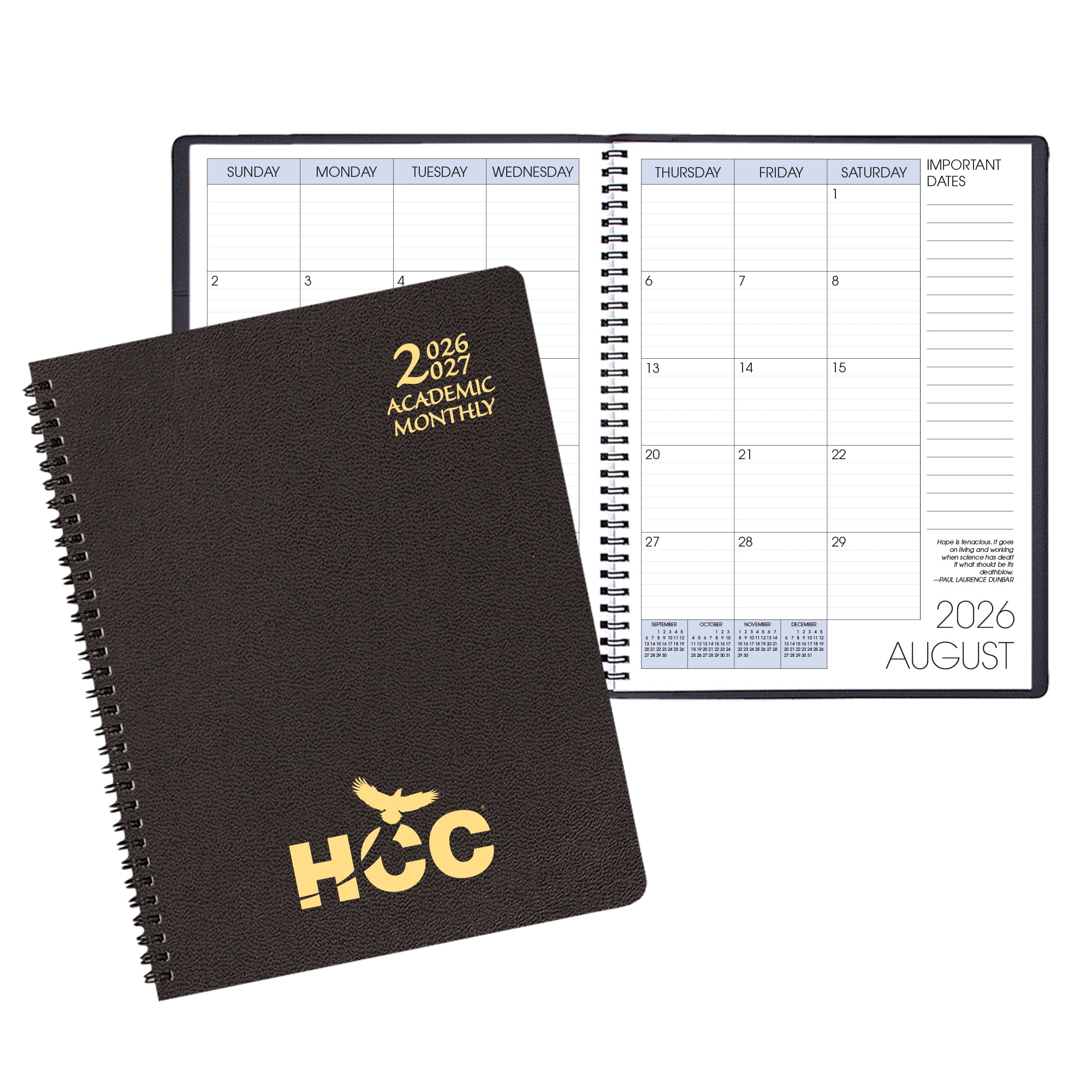 Payne '26-'27 Imprinted Academic Monthly Planner