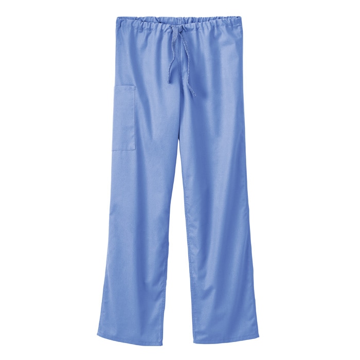 Unisex Full Drawstring Elastic Back Scrub Pant