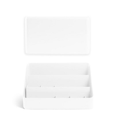 Wall and  Desk Organizer Set White