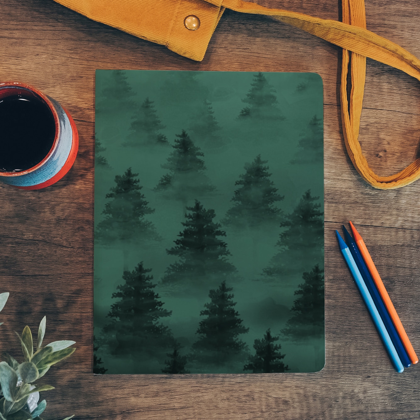 Silence of Nature medium layflat notebook