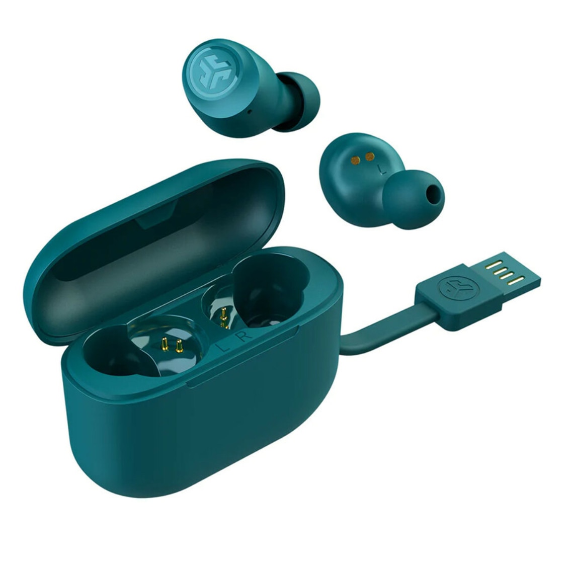 JLab GO Air POP True Wireless Earbuds- Teal