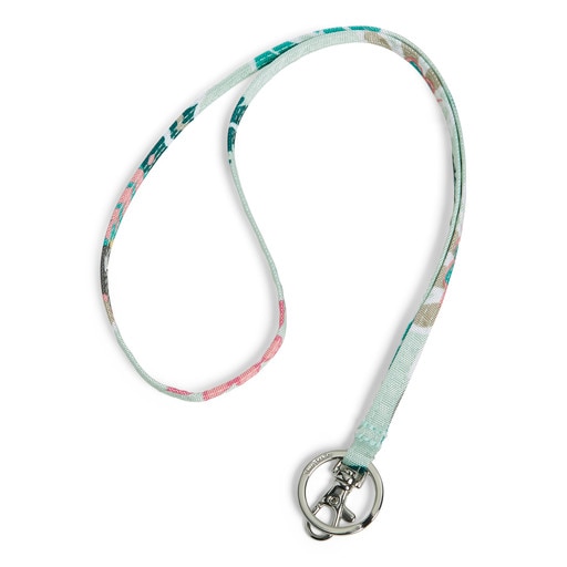 Lighten Up Lanyard Mint Flowers