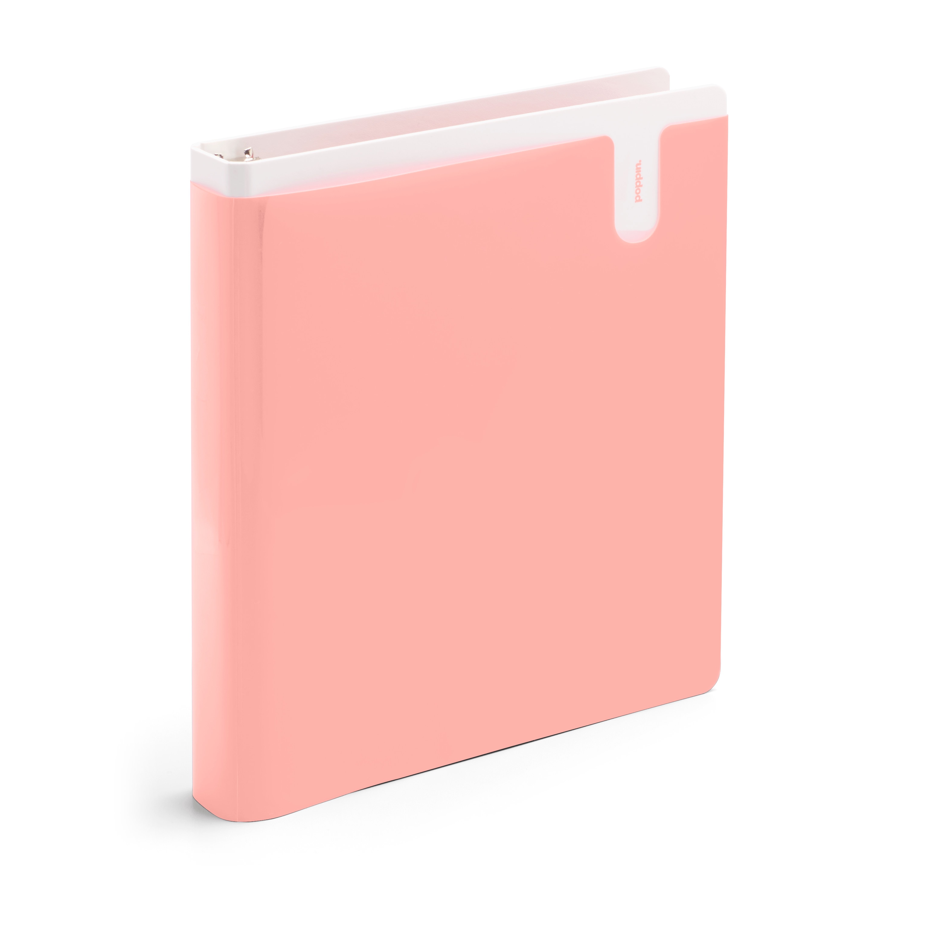 Poppin Blush 1 Pocket Binder