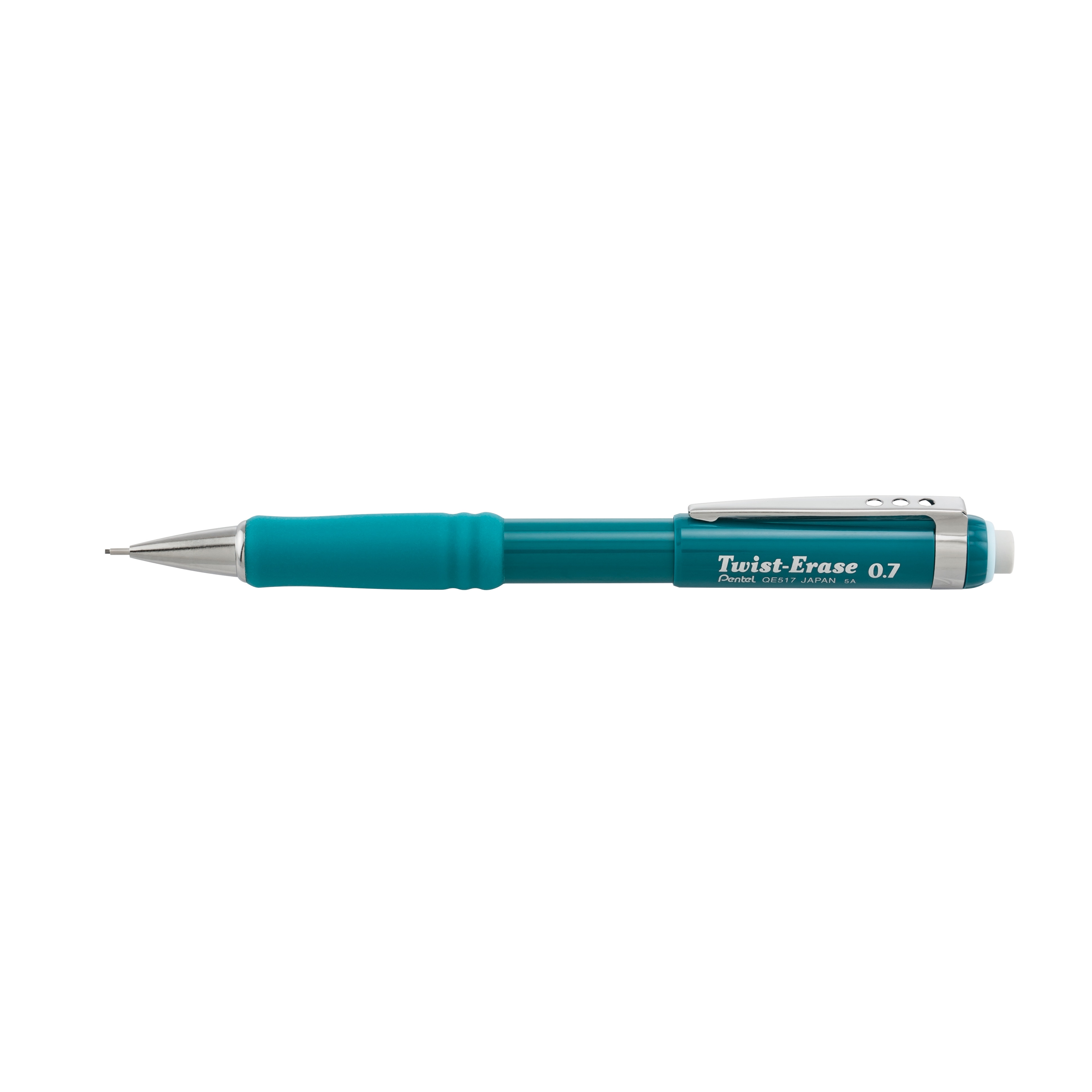 Pentel TwistErase III Mechanical Pencil 0.7mm Turquoise Barrel