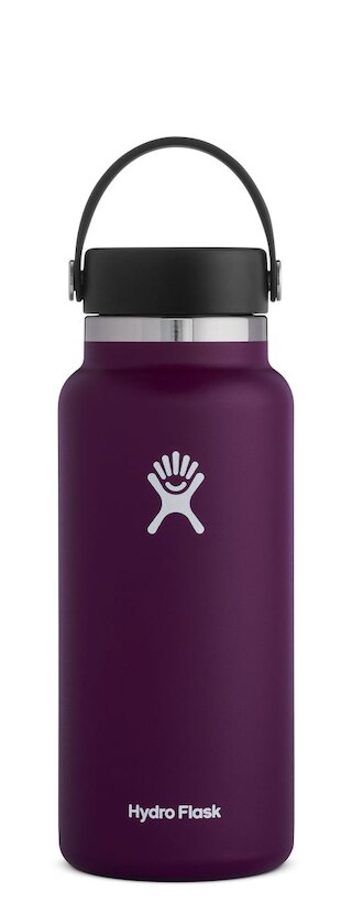 32 OZ WIDE FLEX CAP EGGPLANT