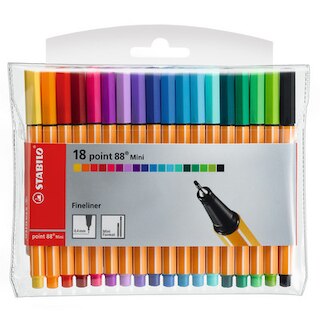 STABILO POINT 88 MINI SET/18