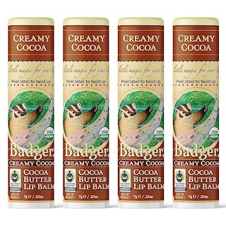 Badger Creamy Cocoa Butter Lip Balm