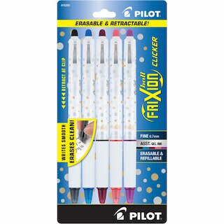 Frixion Clicker Dots Asst 5Pk