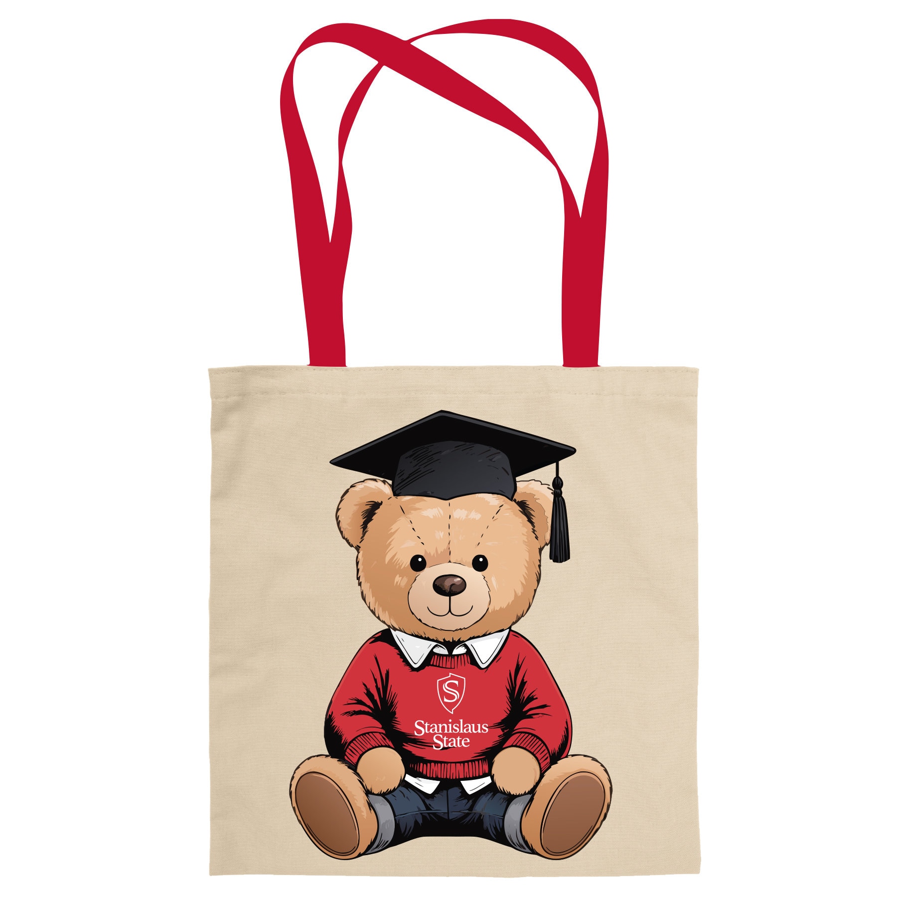 California State University - Stanislaus Grad Teddy Bear Tote