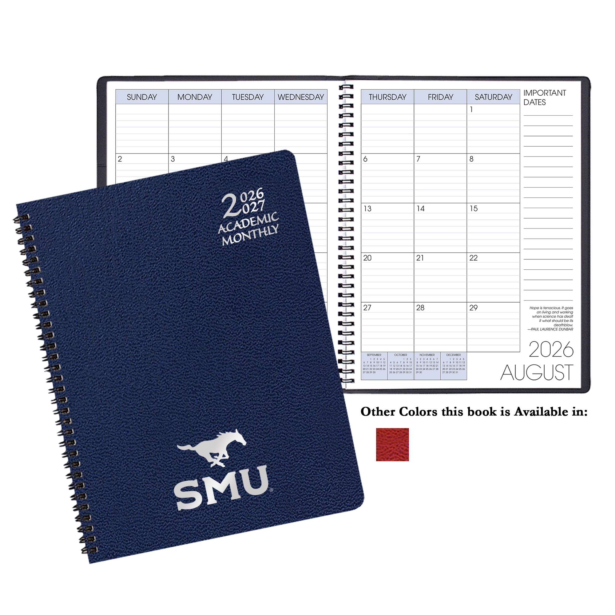Payne '26-'27 Imprinted Academic Monthly Planner