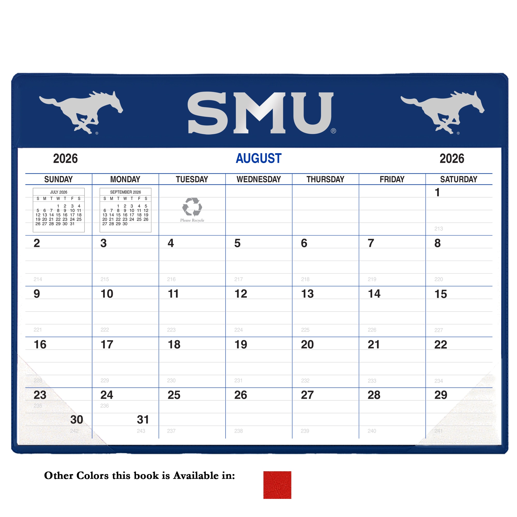 Payne '26-'27 Imprinted Academic Calendar Pad
