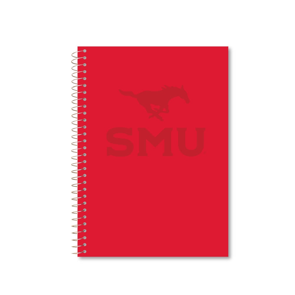 Roaring Premium 3 Subject 9.5 x 6.5 Notebook, College Ruled 20lb Paper, Pressboard Foil Cover