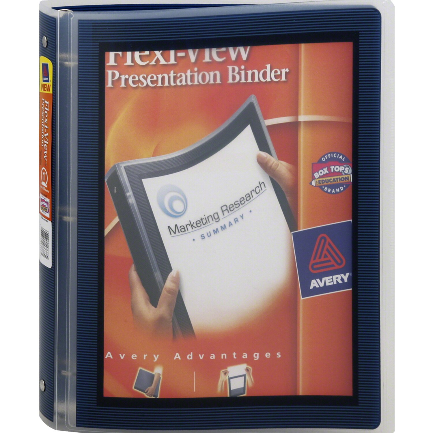 Avery Flexi-View 1" 3-Ring View Binder