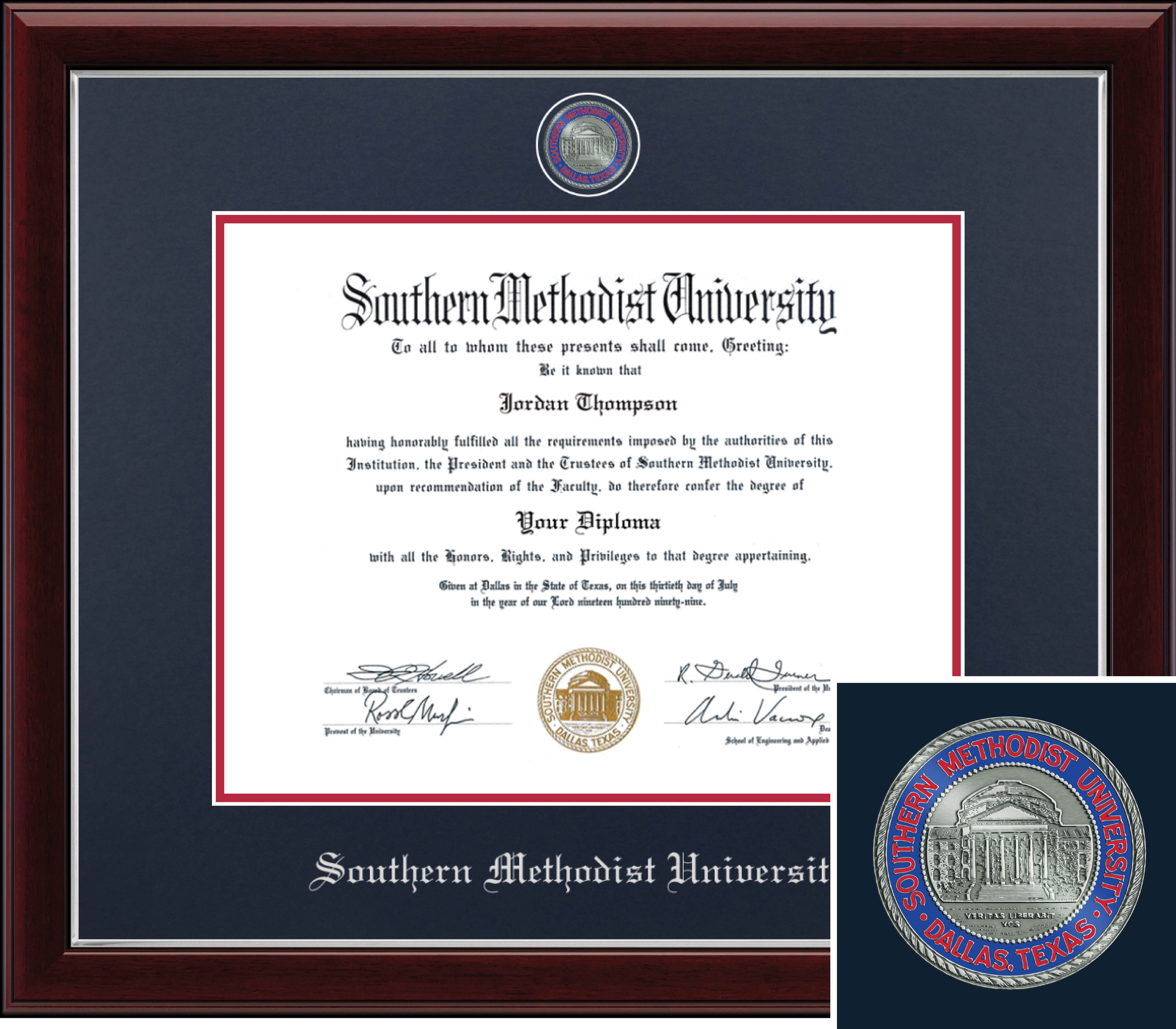 Church Hill Classics Masterpiece 11x14 Cherry Diploma Frame
