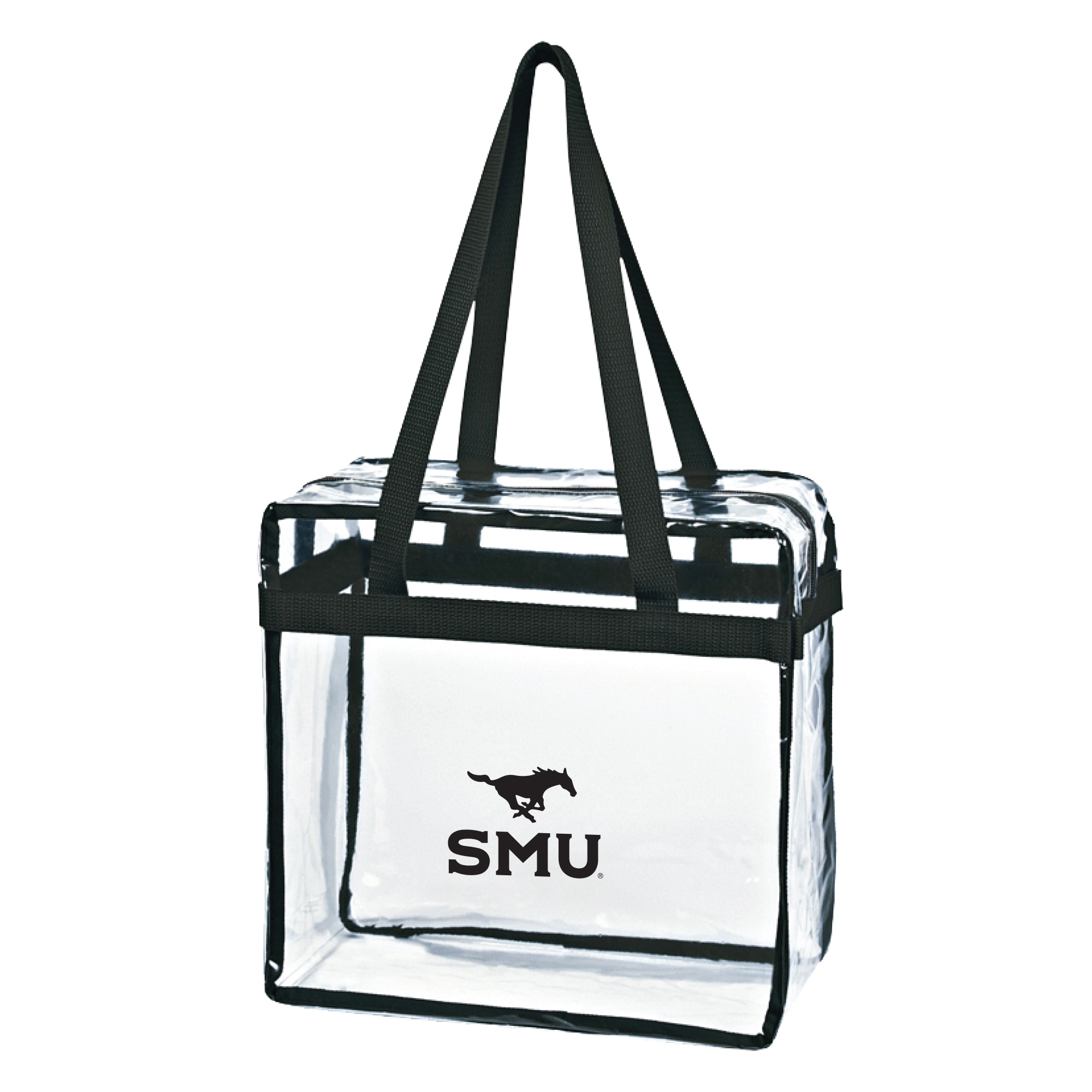 Southern Methodist University Stadium Zip Tote Imp