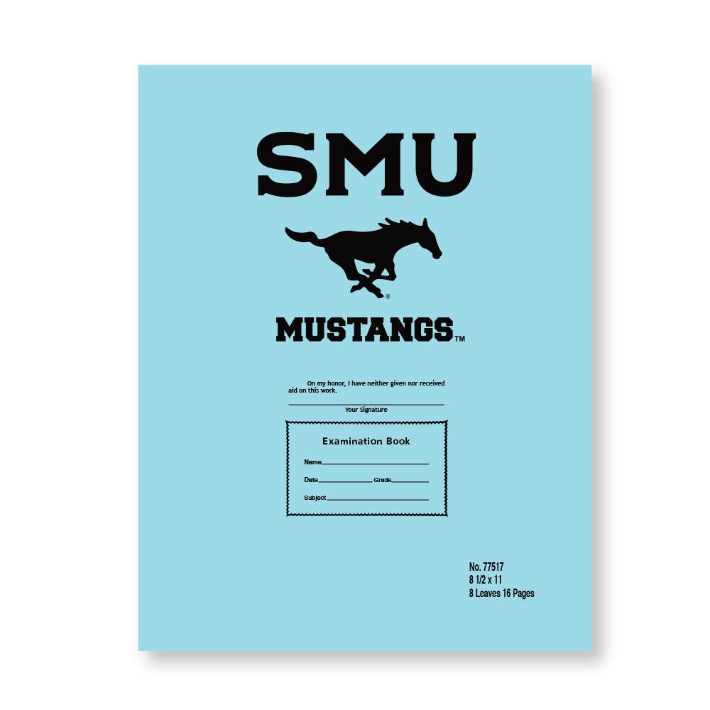 Roaring Spring Blue Exam Book 11" x 8.5" 8 sheets/16 pages