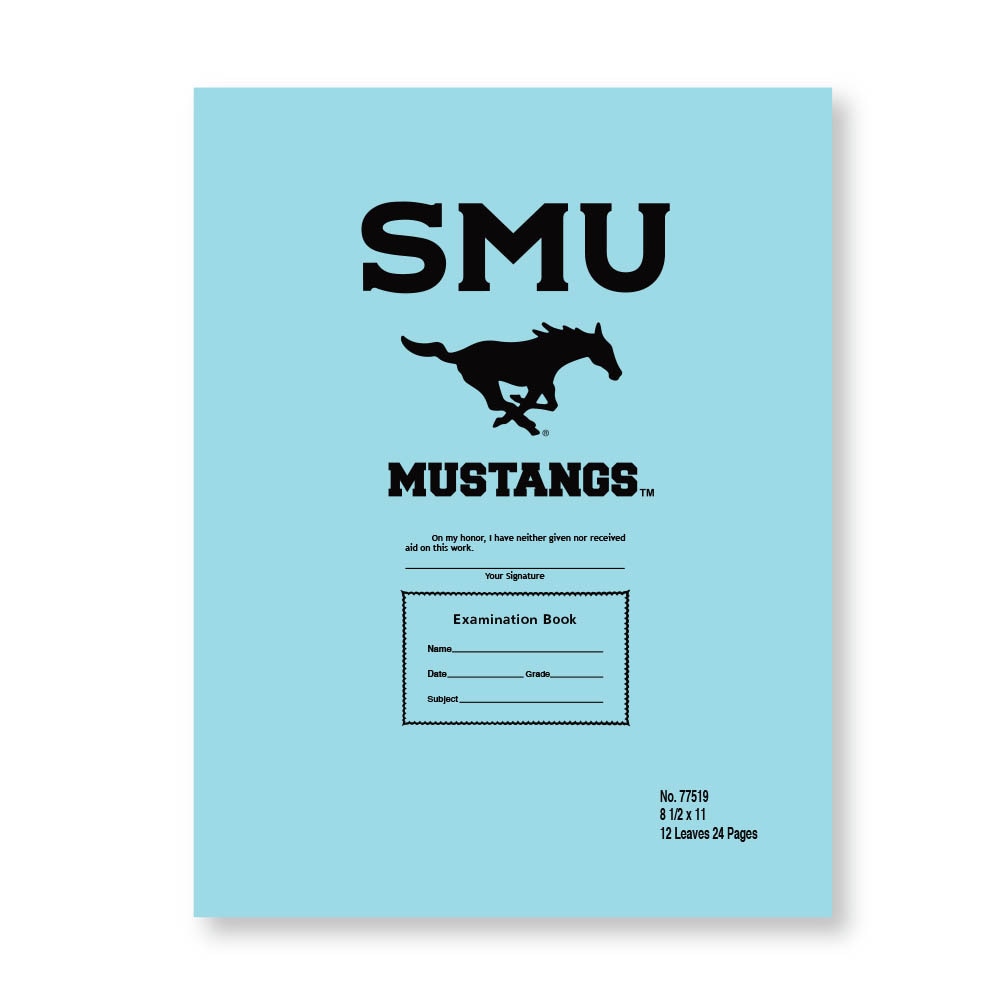 Roaring Spring Blue Exam Book 11 x 8.5 12 Sheets