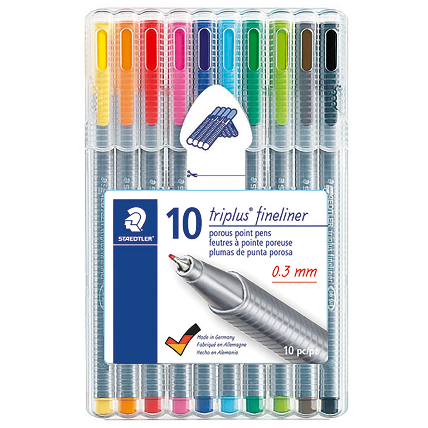 Fineliner triplus 10pcs box