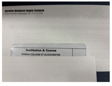 Biology 105 Lab Kit Voucher