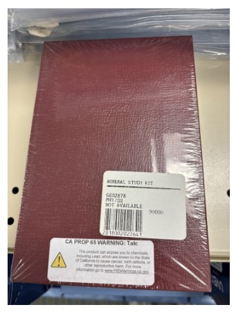 PHY 111 Mineral Study Kit