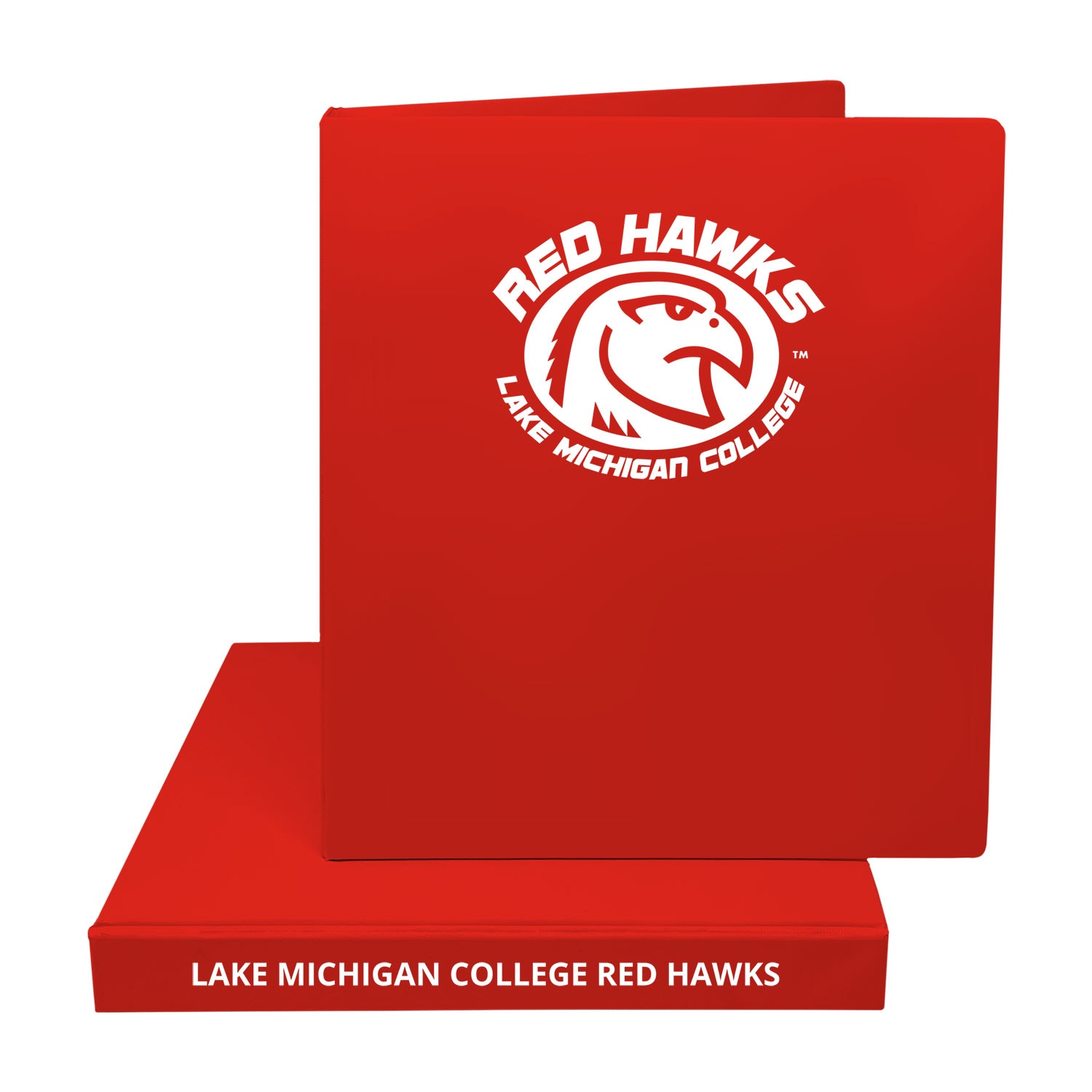 1" Imprinted Binder Mascot