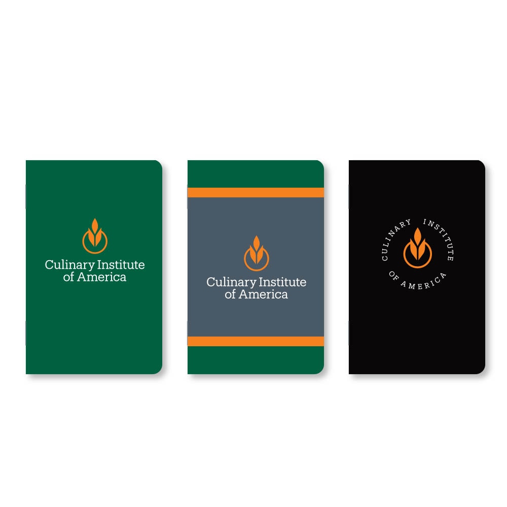 Set of 3 School Spirit Pocket Sized Mini Notebooks