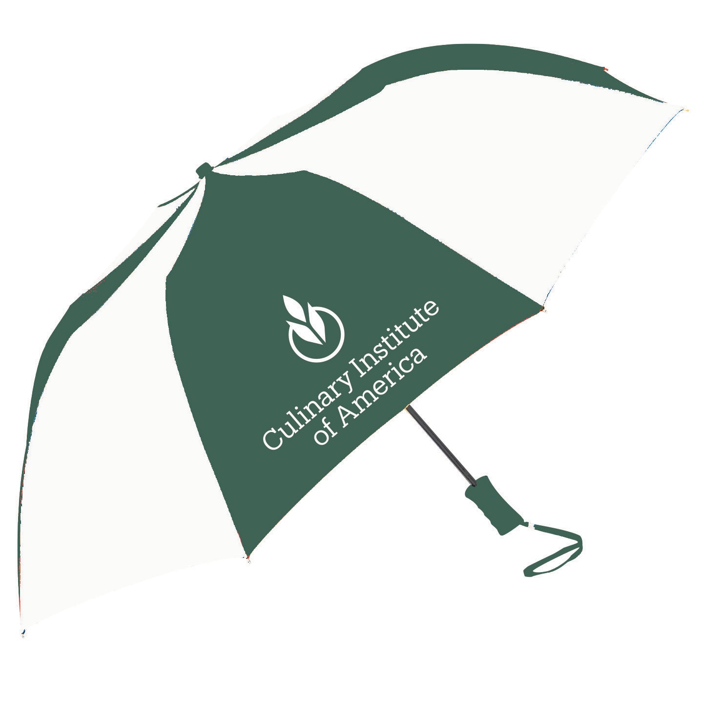 The Sport 2-Tone Emblematic Umbrella Automatic Folding 48" Coverage