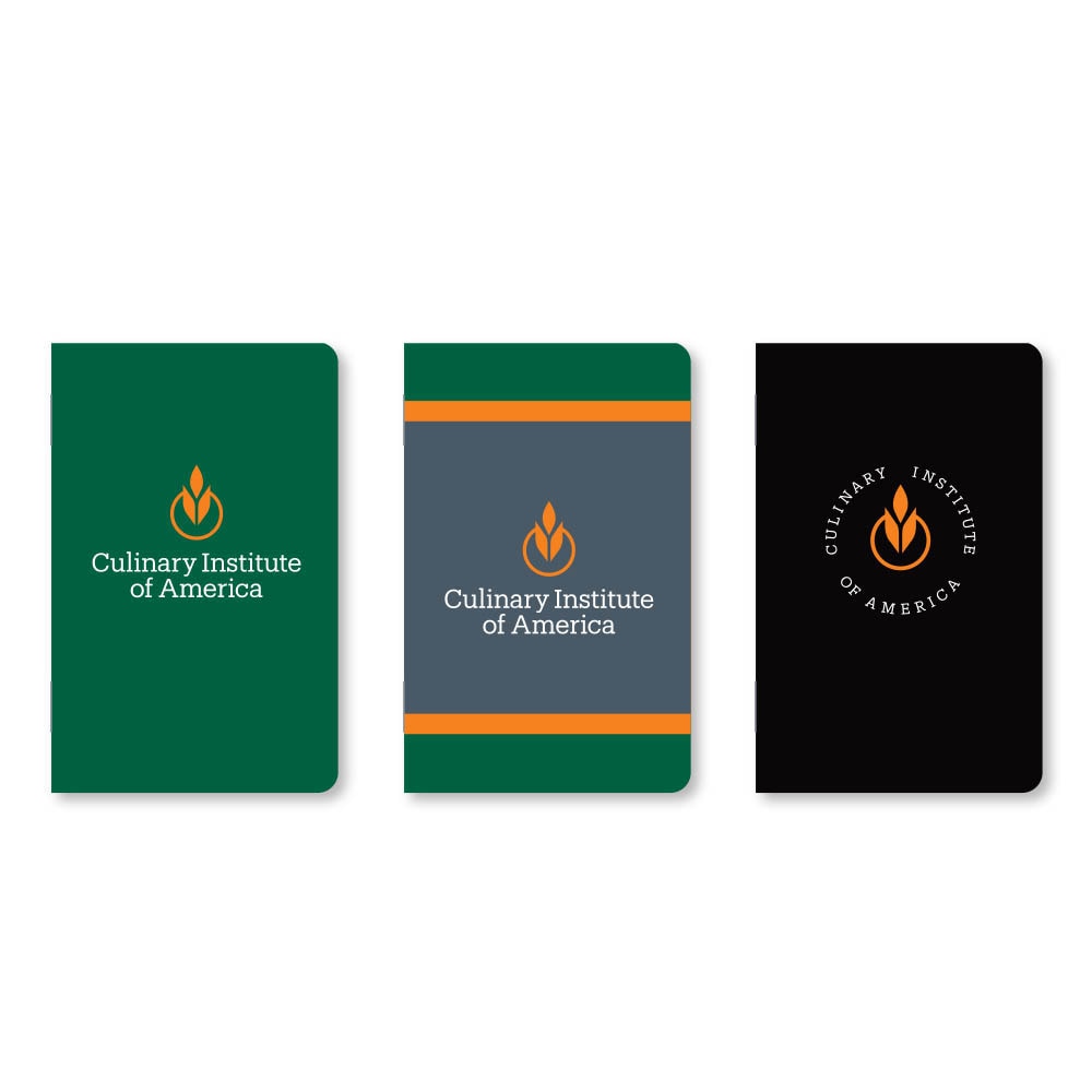 Set of 3 School Spirit Pocket Sized Mini Notebooks