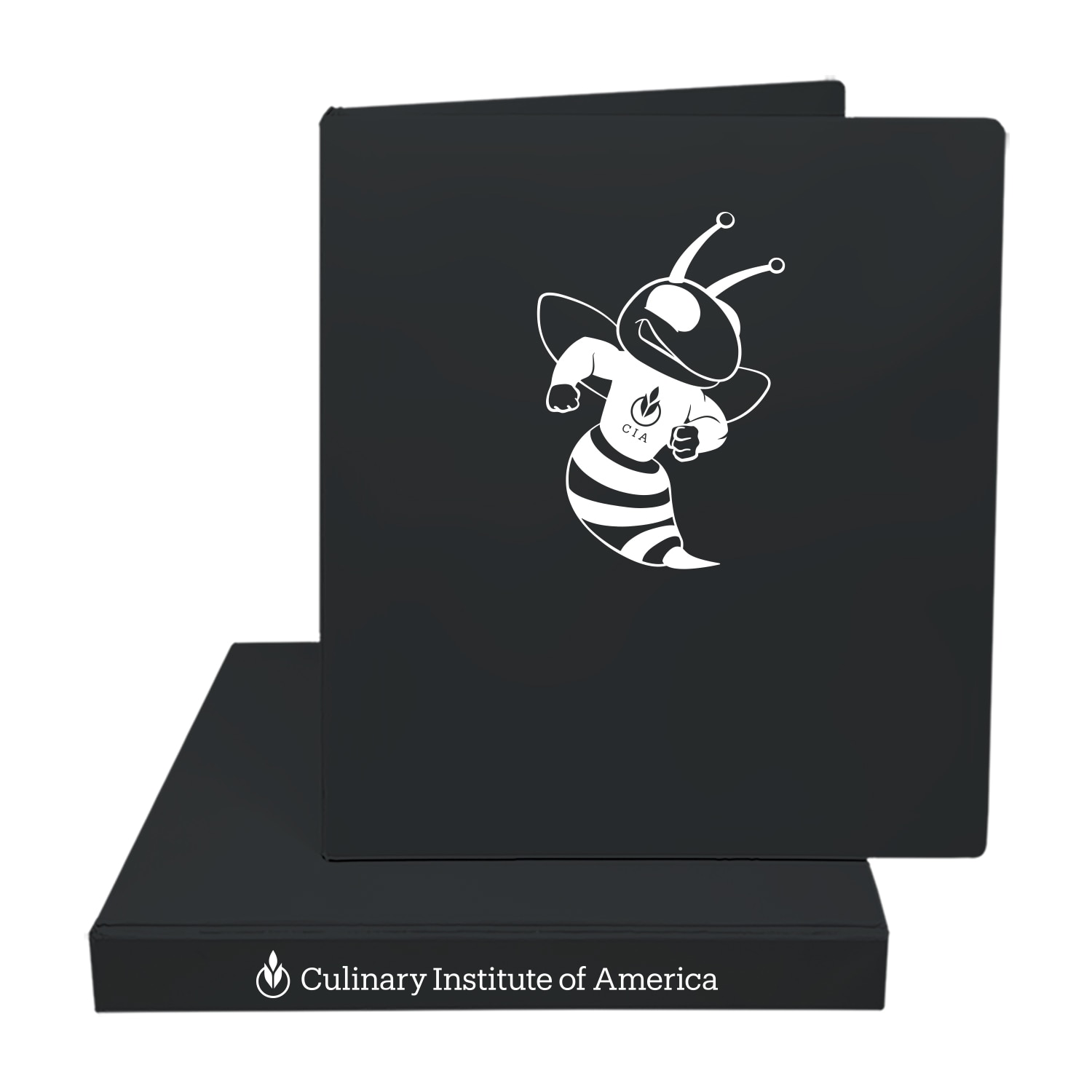1" Imprinted Binder Mascot