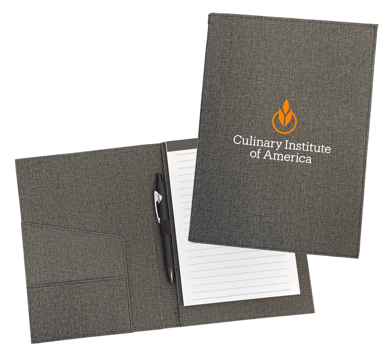 Imprinted Padfolio with Notepad