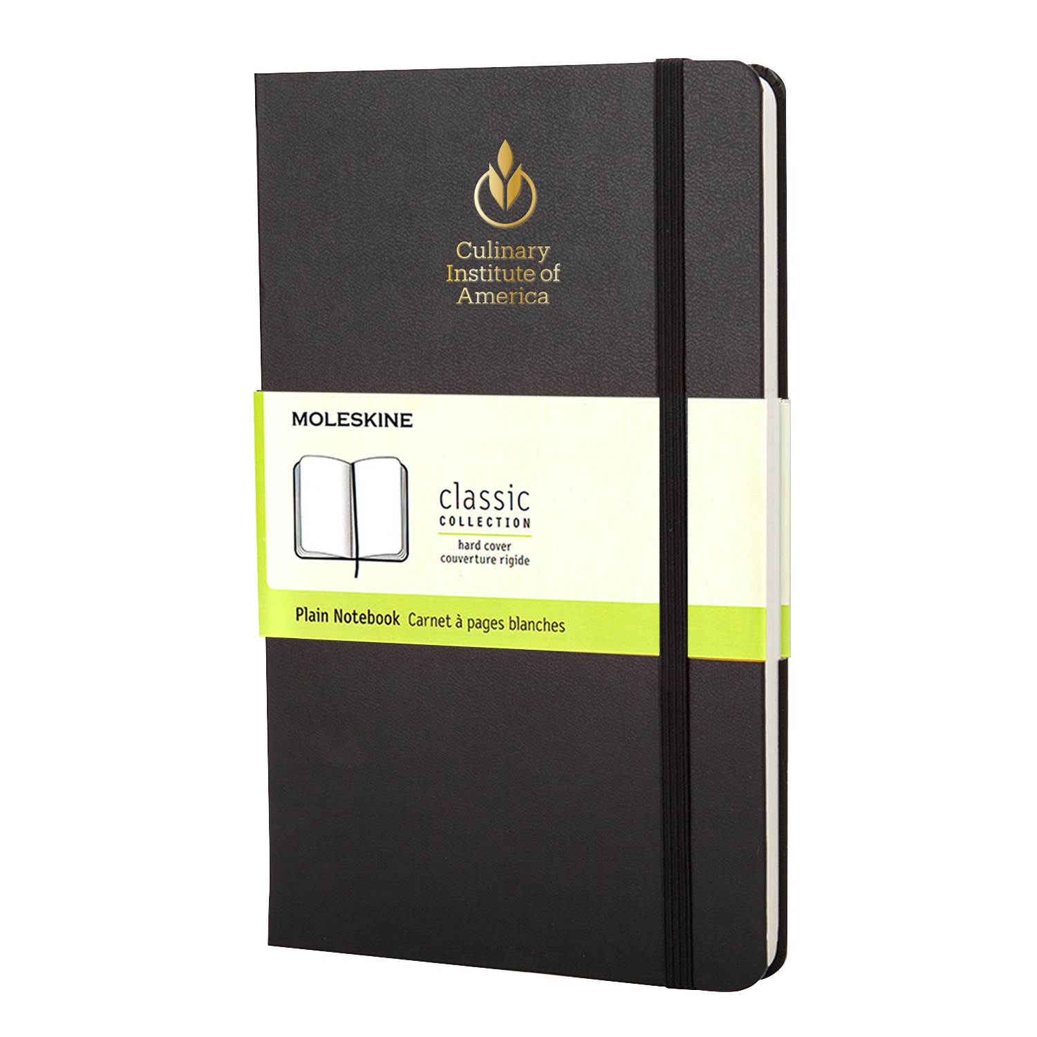 Moleskine Large Notebook With Foil Stamped School Name Unruled