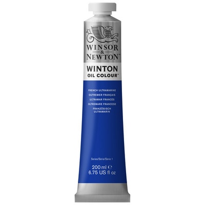 Winsor & Newton Winton Oil Color, 200ml, French Ultramarine