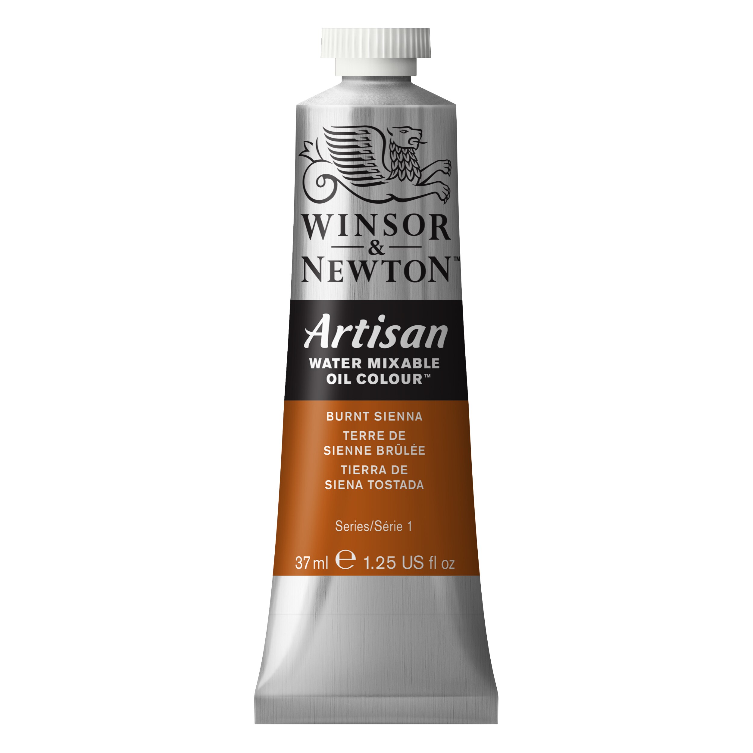 Winsor & Newton Artisan Water Mixable Oil Color, 37ml, Burnt Sienna