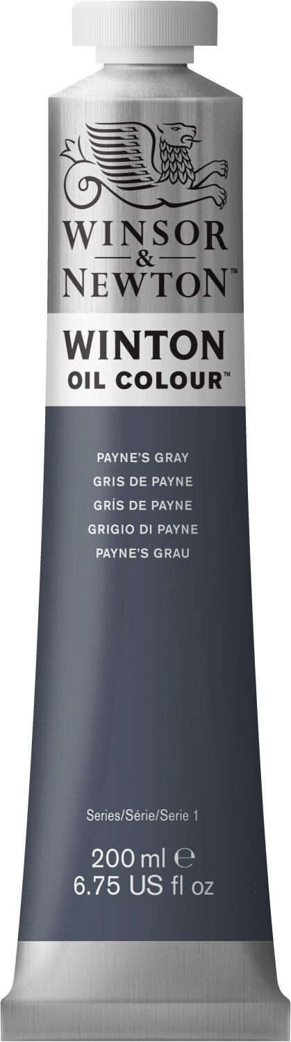 Winsor & Newton Winton Oil Color, 200ml, Payne' s Gray