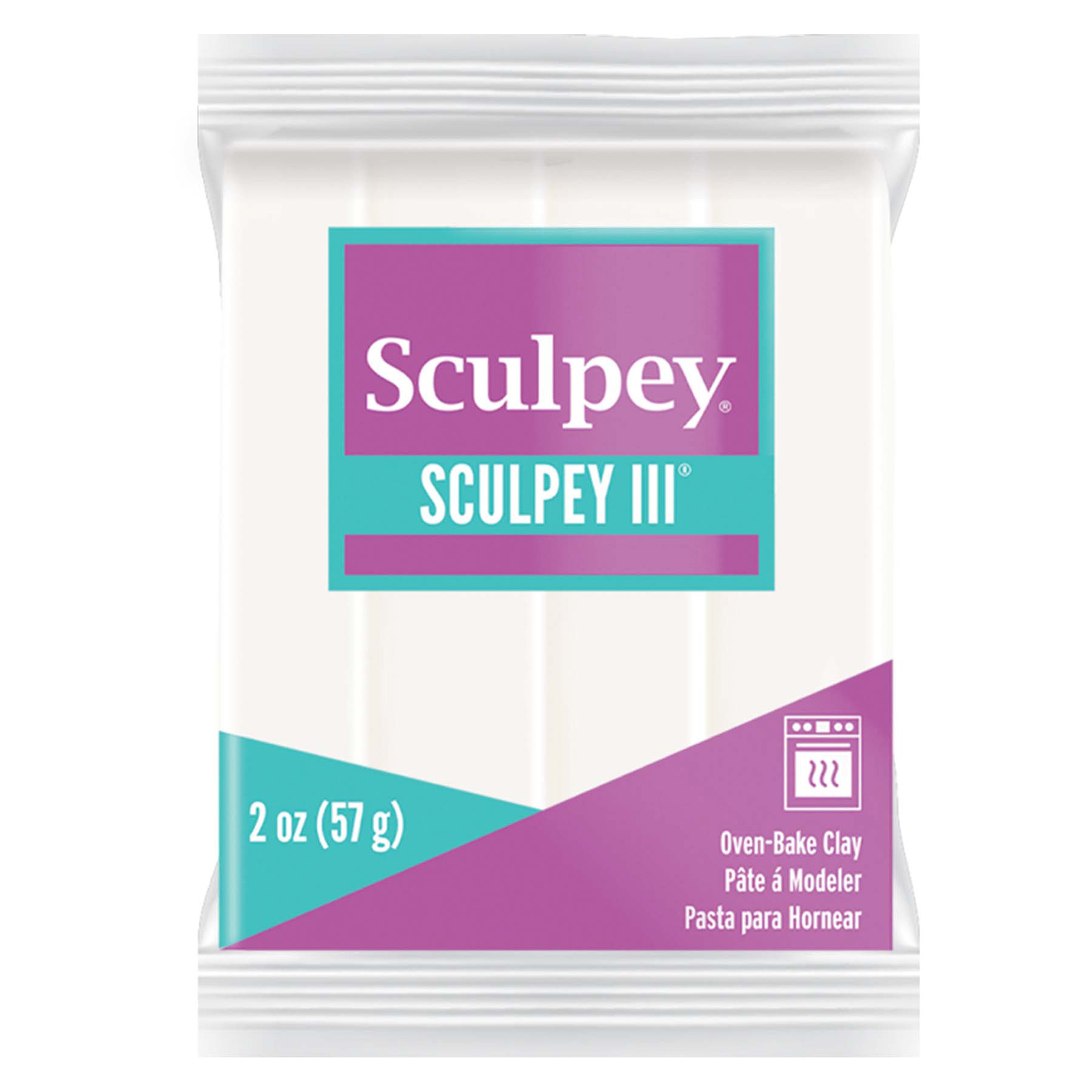 Clay-Sy001 Sculpy 2 Oz.White