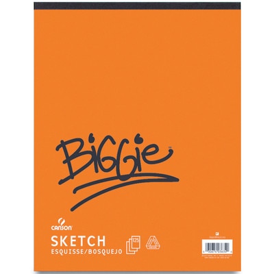 Canson XL Sketch Pad, 9" x 12", 125 Sheets/Pad