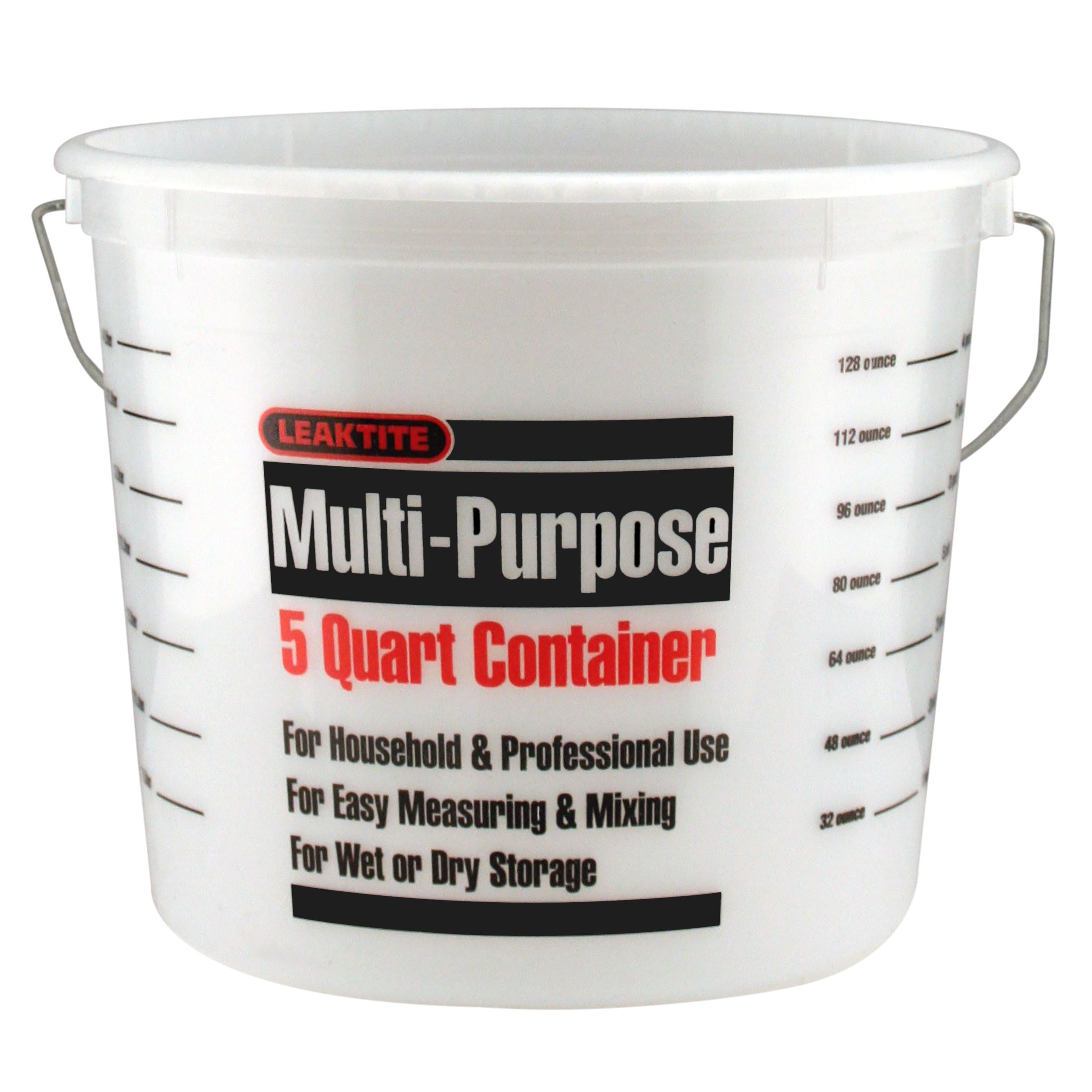 Multi Mix Polysteel Rim 5-Quart Pail