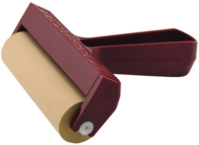 Speedball 4" Brayer with Pop-In Roller, Hard Rubber