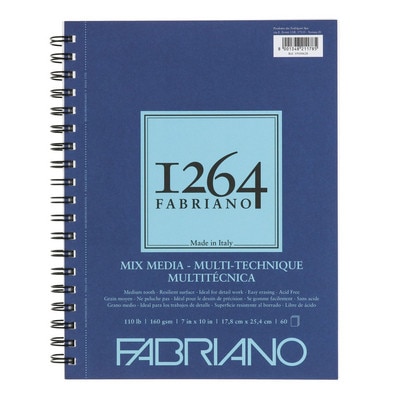 Fabriano 1264 Mixed Media Pad 7"x10"