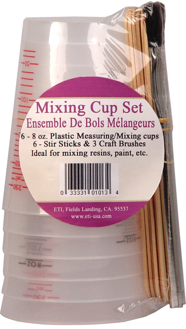 Environmental Technology Mixing Cup Set, 15-Pieces