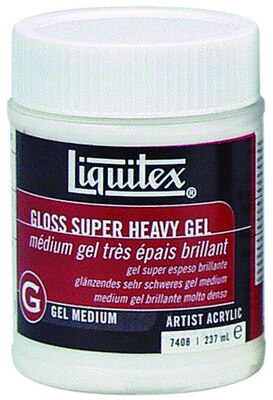 Liquitex Super Heavy Gloss Gel Medium, 16 oz.