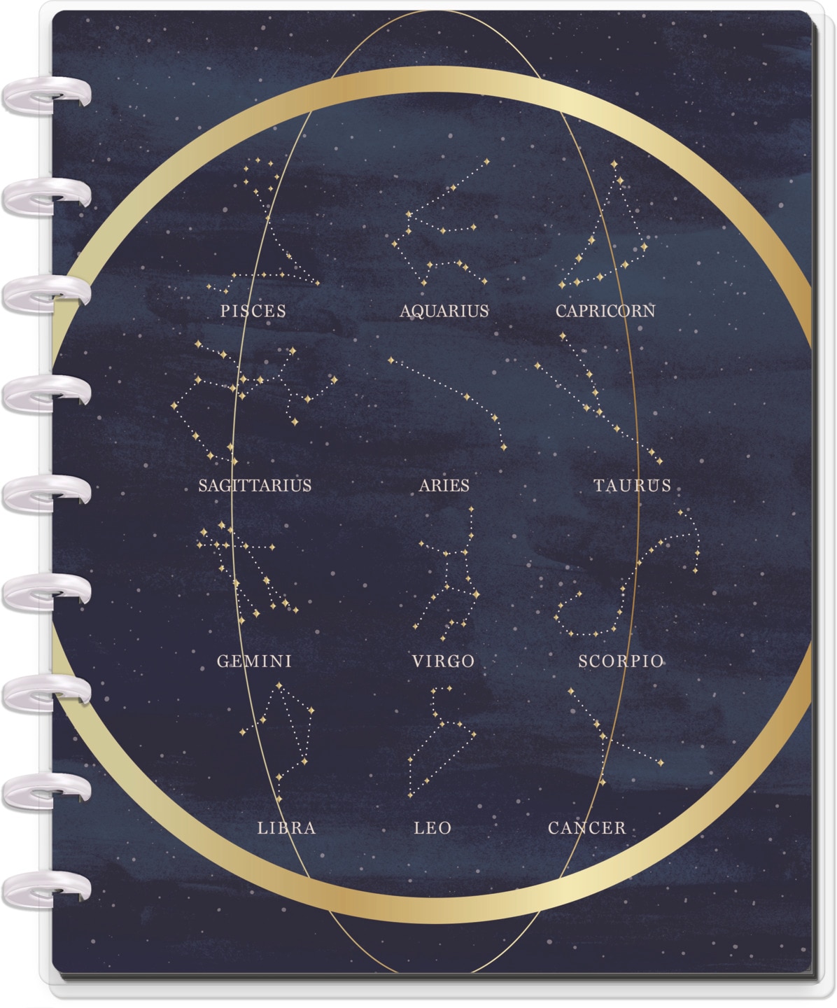 Zodiac Signs (Boho Stargazer) Notebook